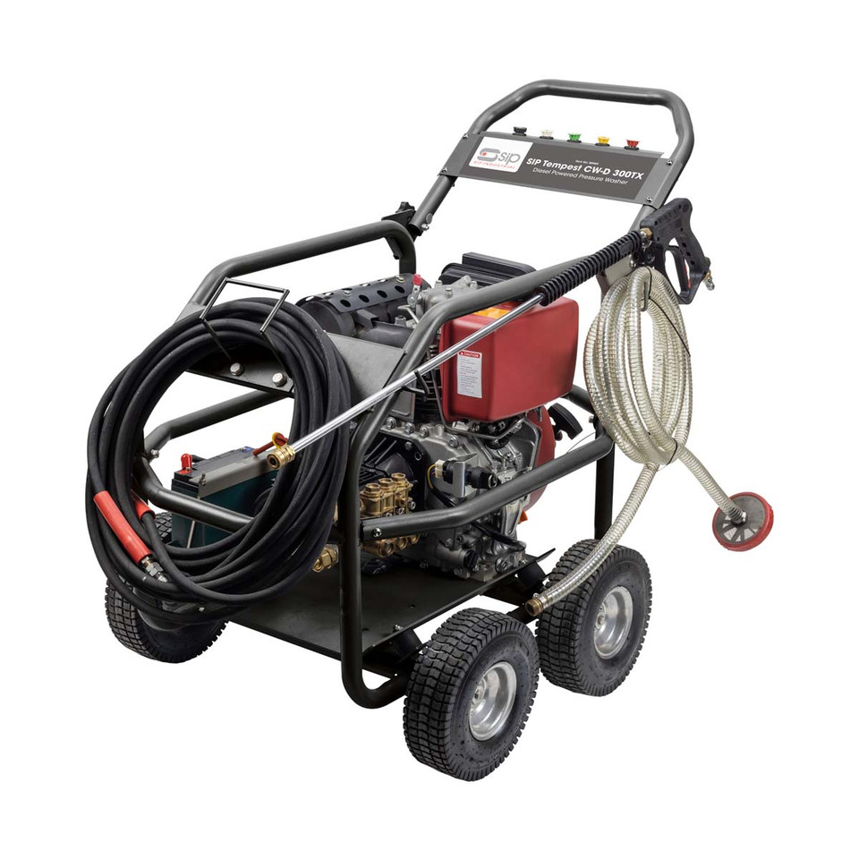 SIP 08989 TEMPEST CW-D 300TX Diesel Pressure Washer