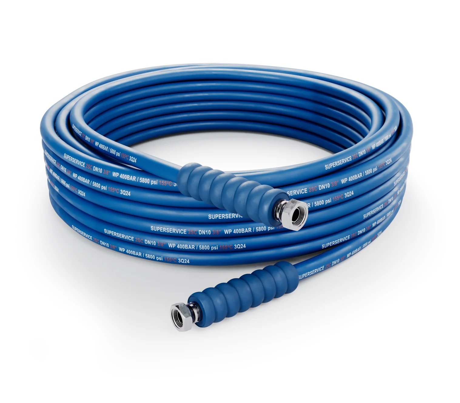 Heavy Duty 5/16" Rubber Pressure Washer Hose